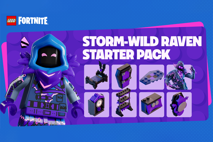 Fortnite - Storm-Wild Raven Starter Pack