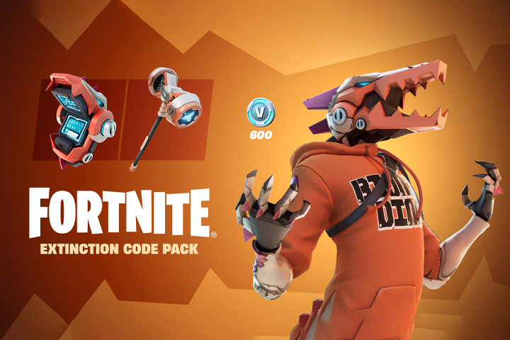  Fortnite - Extinction Code Pack + 600 V-Bucks