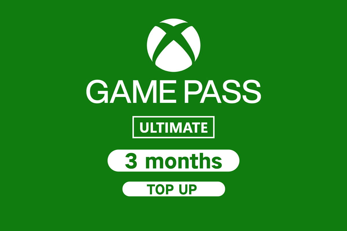 Top Up 3 Months Xbox Game Pass Ultimate - Only for new user (Xbox/Windows) - XGPU - Global