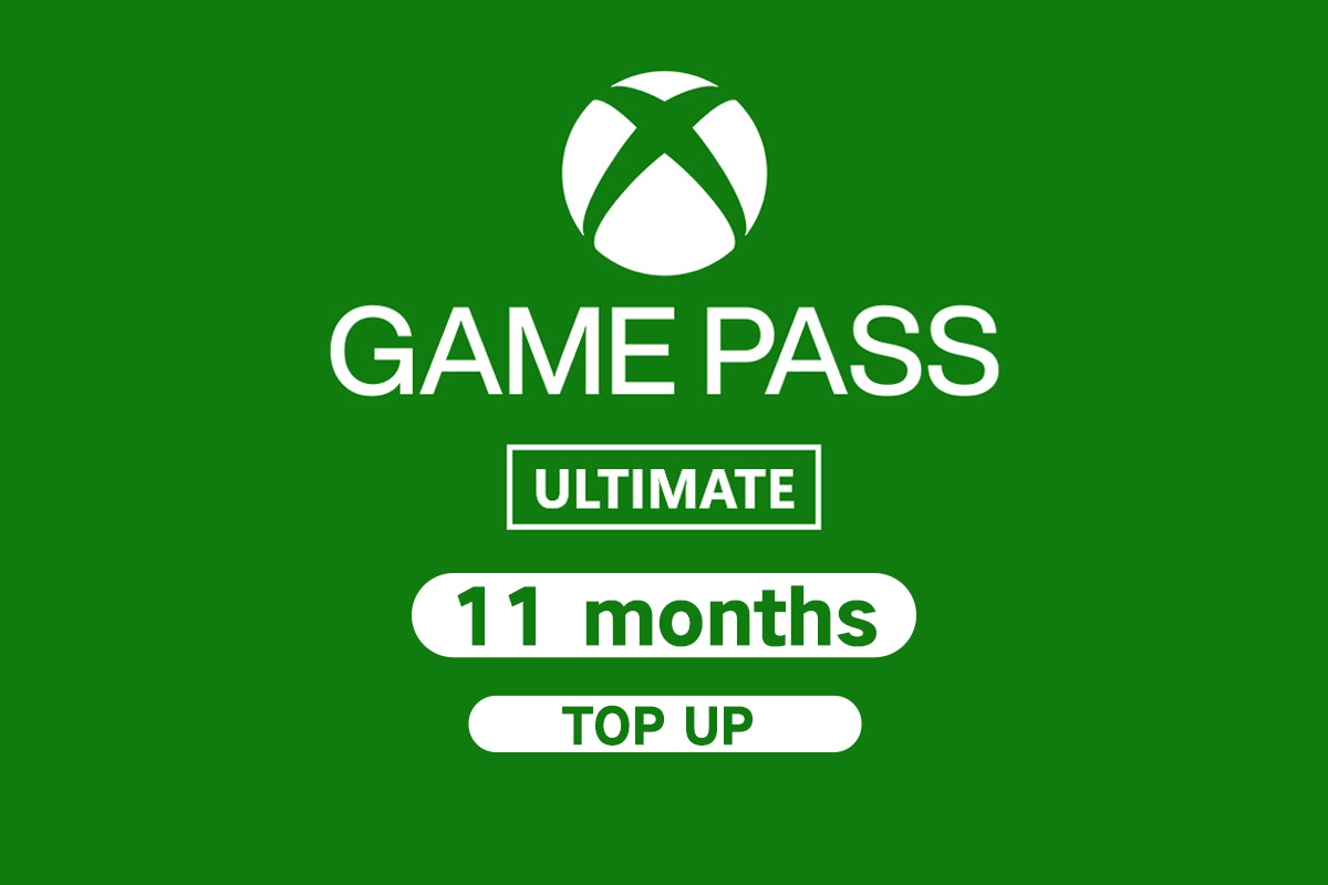 Top Up 11 Months Xbox Game Pass Ultimate - Available to all users (Xbox/Windows) - XGPU - Global