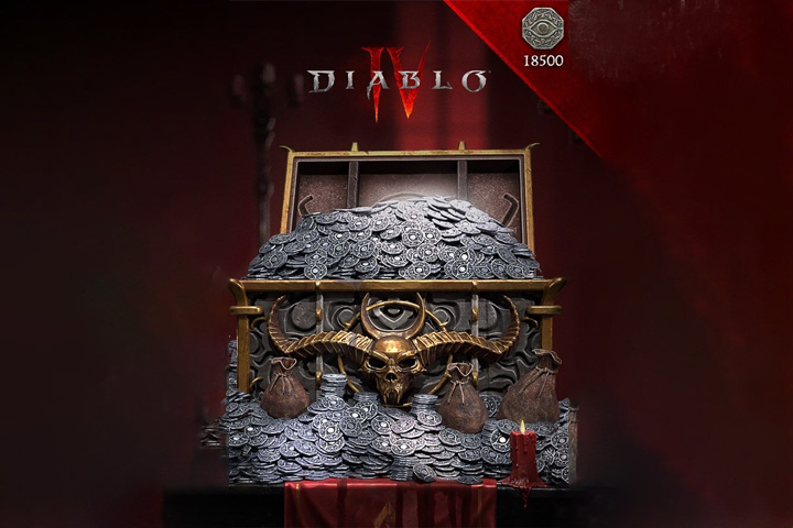 Diablo IV 18500 Platinum (Blizzard Battle.net) Top Up