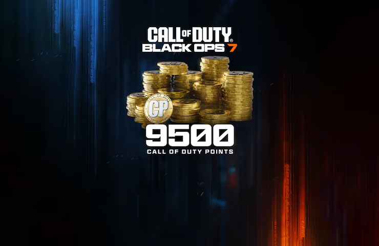 9500 Black Ops 7 or Call of Duty®: Warzone™ Points - Top Up - PlayStation Network